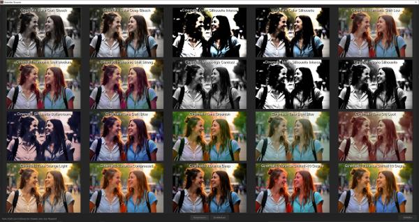 LUT Stile Cinematic